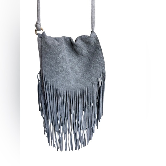 Street Level Faux Suede gray Purse - Picture 13 of 15